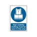 High Vis.clothing Sign