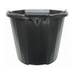 Heavy Duty 3 Gallon Black Bucket