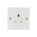 Un-switched 13 Amp Socket - White