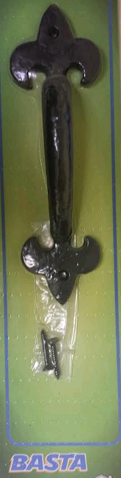 Basta Black Pull Handle 150mm