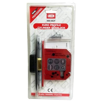 Union Assa Abloy Euro Profile Cylinder Deadlock - 3"