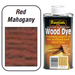 Rustins Wood Dye For Interior & Exterior - Red Mahogany 1L
