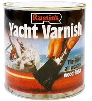 Rustins Yacht Varnish Gloss Finish - 500ml