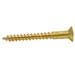 SC Slotted Brass Woodscrew with Countersunk Head - 1 1/4" x 6