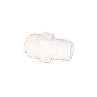 USTM QC Polypropylene Male Coupling Connector - 1/4"