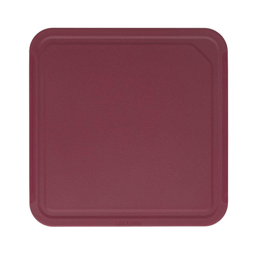 Brabantia Grape Red Square Chopping Board