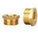 1/2" X 1/8" Brass Bushing