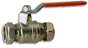 1/2" C To C Lever Action Ball Valve