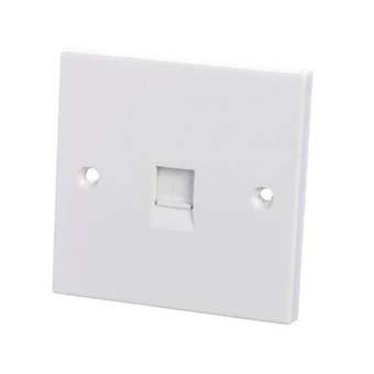 RJ 45 Computer Socket - 1 Gang