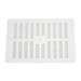 White Plastic Vent Adjustable 9" x 6" 229mm x 152mm