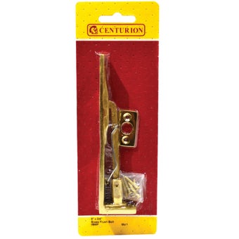 150mm x 19mm Polished Brass Flush Bolt (6 inch)