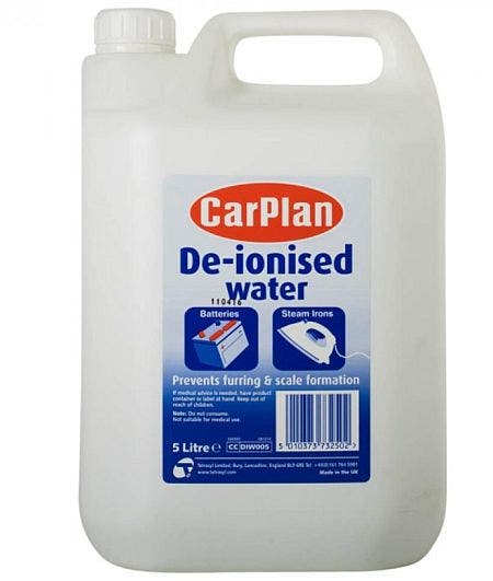 Carplan De-Ionised Water - 5L