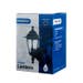 Powermaster 6-Sided Black Aluminium Wall Lantern