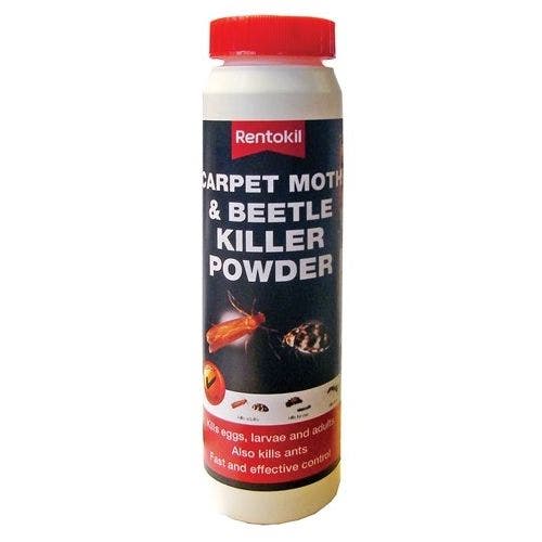 Rentokil Carpet Moth & Beetle Killer Powder