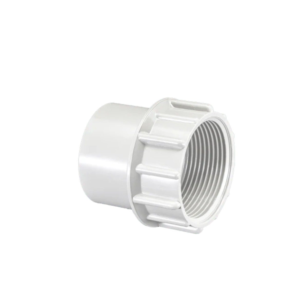 1 1/4" White Waste Female Adaptor