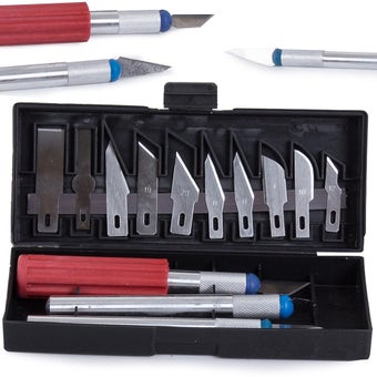 Scalpel Knife Set - 13 pieces
