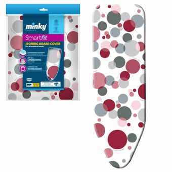 Minky Smartfit Ironing Board Cover - 125 x 45cm