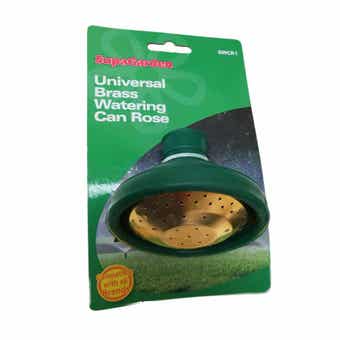 SupaGarden Universal Brass Watering Can Rose