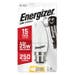 Energizer LED 2.9W (25W) 250 Lumen B22 Opal Candle Lamp Warm White
