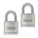 Abus 64ti/20mm Titalium Padlock Twin pack