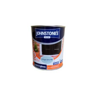 Johnstones Exterior Gloss Paint - Vintage Duck Egg 750ml