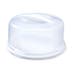 33cm Round Plastic Cake Box With Handle