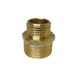 Brass Hex Nipple Pipe Fitting Reducer - 3/4"