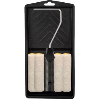 4" Mohair Tray and 4 Heads