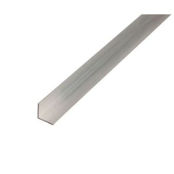 Angle Profile - Anodised Aluminium Silver - 40 x 10 x 2 / 1m