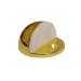 Amig Gold Door Stop With White Rubber - 45mm