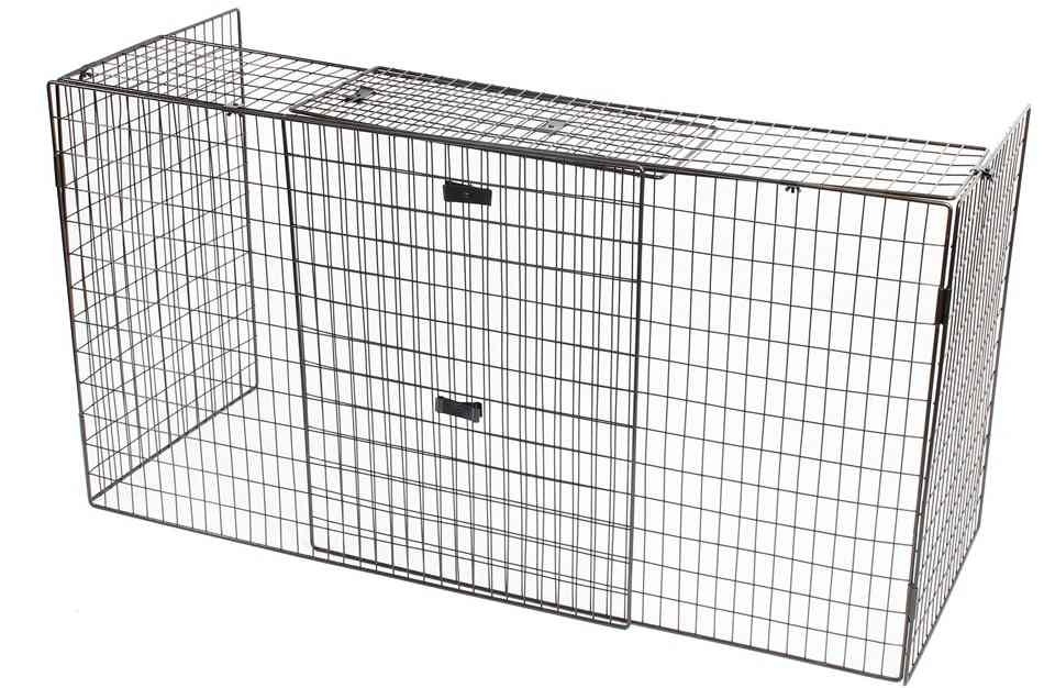 DeVielle Black Extendable Fireplace Nursery Guard