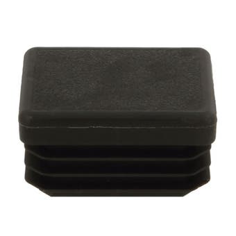 Black Rectangular Inner Tip 20mm x 30mm