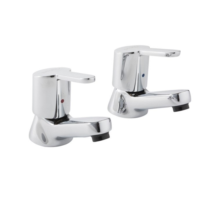 Frances Pegler Araya Chrome Plated Basin Taps