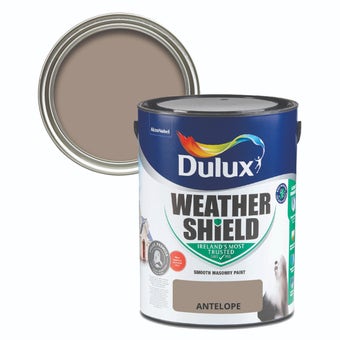 Dulux Weathershield Smooth Masonry Antelope 5L