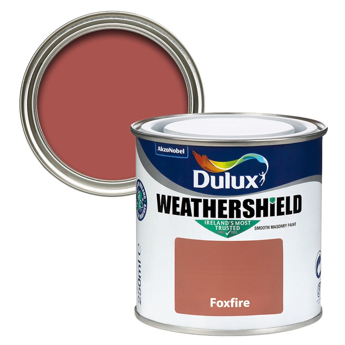 Dulux Weathershield Smooth Masonry Foxfire 250ml
