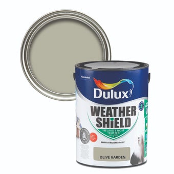 Dulux Weathershield Smooth Masonry Olive Garden 5L