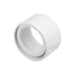 White Plastic 50mm to 40mm Solvent Weld Reducer