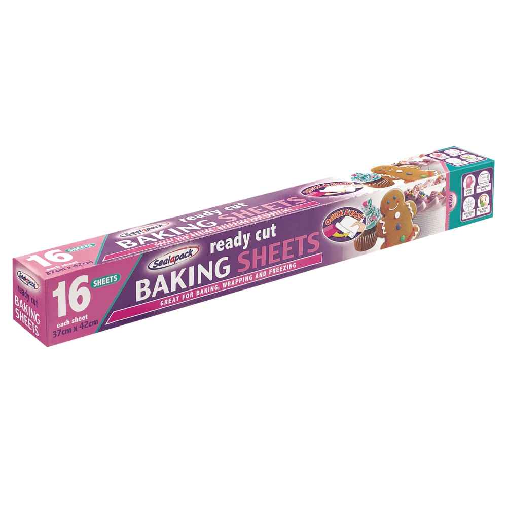 Sealapack Ready Cut Baking Sheets - 16 Sheets