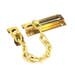 Securit Polished Brass Door Chain - 80mm