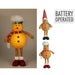 LED Gingerbread Man Decoration 56cm – Battery Operated Festive Light-Up Figure