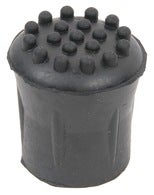 Walking Stick 3/4" Ferrule Black - 19mm