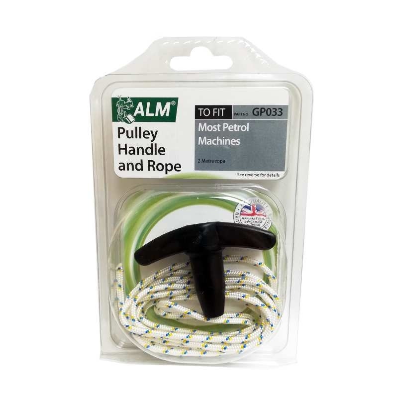 ALM GP033 Pulley Handle And Rope - To Fit Most Petrol Machines