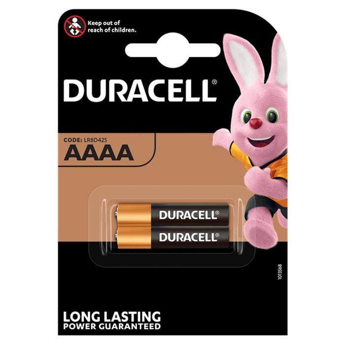 Duracell AAAA Battery - Pack Of 2 