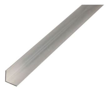 Angle Profile Aluminium Silver Anodised - 40 x 20 x 2 / 1m