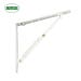 Amig Folding Shelf Bracket - White 400mmx400mm