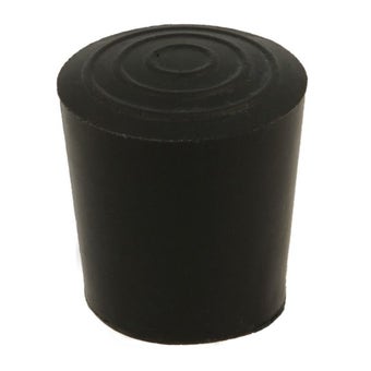 Amig Black Rubber Outer Round Conical Leg Tips Ferrules