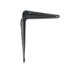 100mm Shelf Bracket - Black