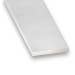 Anodised Aluminium Colourless Flat Strip - 20mm x 2mm x 1m