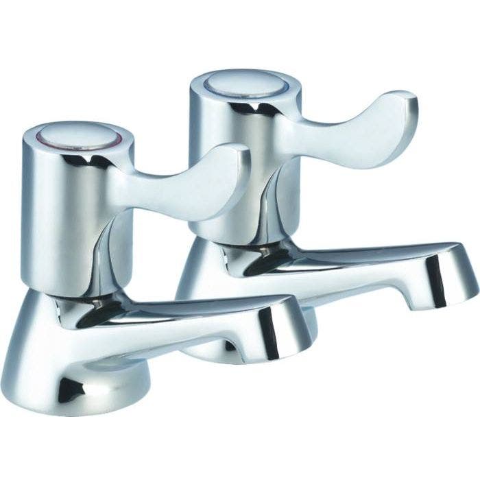 1/2"apollo 1/4" Turn Basin taps Chrome with Levers 