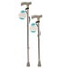 Ashley Adjustable Telescopic Walking Stick Lightweight Aluminium Walking Aid with Ergonomic Handle and Non Slip Foot